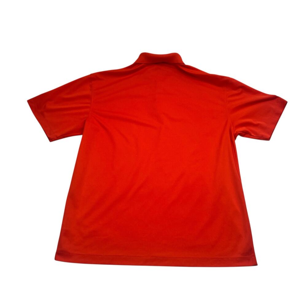 Nike Dri-Fit Golf Polo Shirt Mens Red Athletic Performance‎ Casual Size XL - Picture 5 of 9